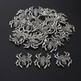 thumbnail image 2 of encantos de araña de plata de tíbet 20 Piezas de Joyería Colgante con Colgante de para Pulseras, Collares, Abalorios con Tirador de Cremallera, Colgantes para Monederos, Bols Magideal encantos de araña de plata de tíbet, 2 of 7