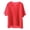 Red, variant on zbxnLI Women's Boho Tops Casual Loose Cotton Linen Top Blouses Comfort Short Sleeve V Neck Shirt Outfits for Women