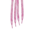 thumbnail image 3 of INSPIRE CHIC Unisex Shimmer Flat Shoelaces Sneakers Sparkling Shiny Shoes Strings 120cm/47.24" Rose Red, 3 of 6