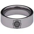 thumbnail image 4 of Sri Yantra Tungsten Carbide Ring, 4 of 9