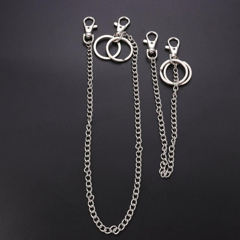 Shuliwen Chain Jeans Pants Jean Metal Side Chains Pocket Shuliwen Chain Jeans Pants Jean Metal Side Chains Pocket