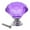 Purple, variant on Multiple Color Crystal Glass Cabinet Knobs K9 Zinc Alloy Single Hole 30mm/1.18 Diamond Shape Drawer Kitchen Cabinets Dresser Cupboard Wardrobe Pulls Handles Furniture Handle - 1 Pc