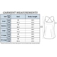 thumbnail image 5 of Summer Womens Vest Sequin Spaghetti Strap Crop Camisole Tank Top, Matte or Shiny 10 Color, 5 of 5
