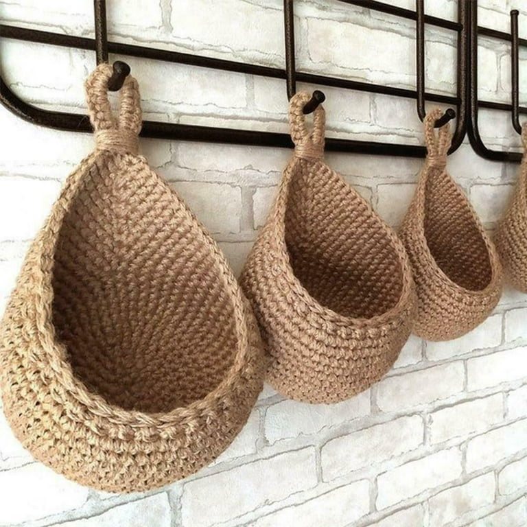 1pc Hanging Kitchen Storage Basket