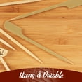 thumbnail image 5 of BambooMN Steak Doneness Bamboo Food Appetizer Paddle Skewer Picks - Medium - 3.5" (8.9cm) - 100 Pieces, 5 of 7