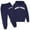 1#Navy, variant on Kiijoy Toddler Boys Hoodie Set New York Print Casual Hoodie Sweatpants Outfits, Sizes 3-4T