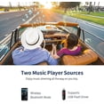 thumbnail image 4 of Bluetooth FM Transmitter, Car Bluetooth 5.0 Adapter with QC 3.0 Quick Charge Port, Dual USB Bluetooth Cigarette Lighter Support Hands-free Call/USB Fl, 4 of 5