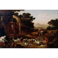 thumbnail image 3 of Adam Colonia 24x17 Black Modern Framed Museum Art Print Titled - Sheep Shearing, 3 of 5