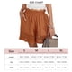 thumbnail image 1 of Pantalones cortos para mujer pantalones cortos de encaje de cintura alta informales de verano con dos bolsillos cintura elástica pantalones cortos sueltos para el trabajo ANGGREK  Otros, 1 of 6