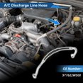 thumbnail image 2 of Manguera de Refrigerante de A/C para Hyundai Santa Fe 2013-2018 Línea de Manguera de Presión de Aire Acondicionado No. 977622W500 Caucho Hierro, 2 of 6