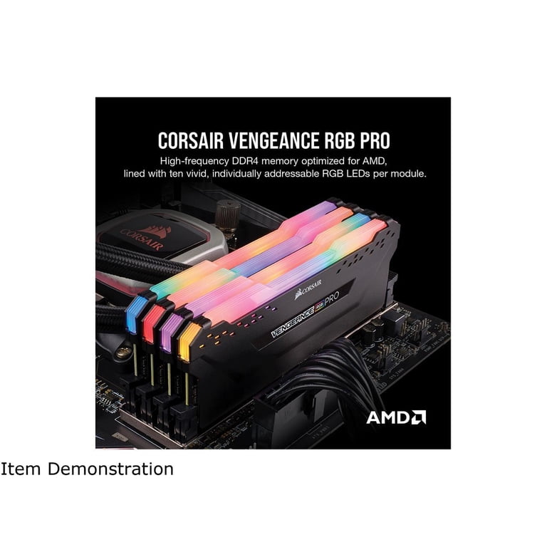 CORSAIR Vengeance RGB Pro 32GB (2x16GB) DDR4 3600, PC4 28800