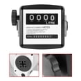 thumbnail image 3 of Medidor mec&aacute;nico, 4 medidor de digital de 1 pulgada de alta precisi&oacute;n, medidor de flujo de gas&oacute;leo con visualizaci&oacute;n digital LCD para medir, queroseno, gaso, 3 of 9