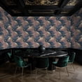 thumbnail image 3 of Dreamy Baroque Peel and Stick Wallpaper Ornate Baroque Inspired Sky Crescent Moons Golden Wall Mural 17.7in x 9.8ft Self Adhesive Removable Wall Paper Renter Friendly Wallpaper for Girls Kids Bedroom, 3 of 8
