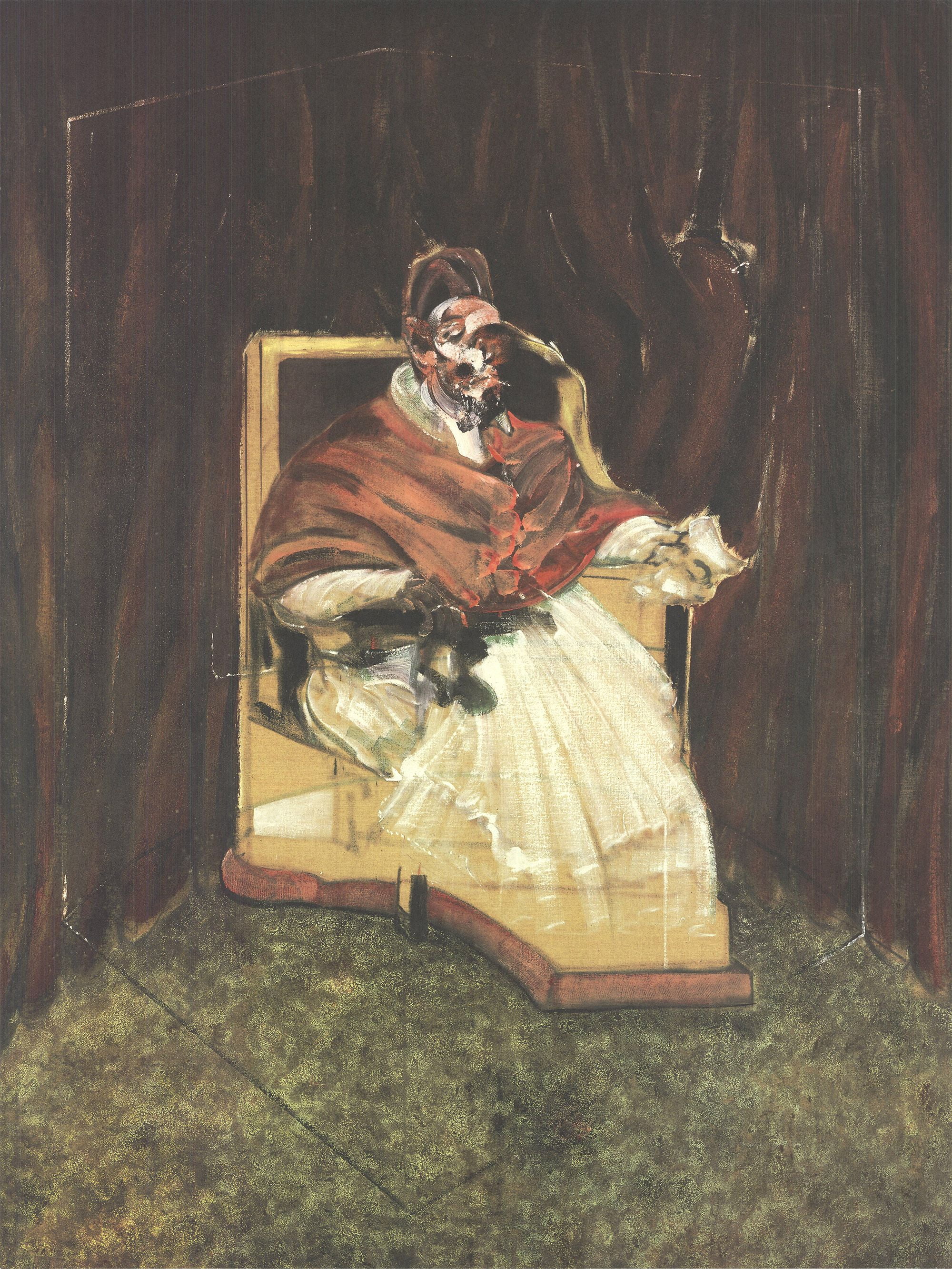 FRANCIS BACON Pope Innocent XII (No border) 26.5