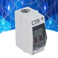 thumbnail image 4 of Distribution Box MCB Distribution  Box IP65 Waterproof 2 Way Flame Retardant MCB C Type Distribution Case Din Rail Power Distribution Enclosure for Outdoor Use, 4 of 8