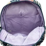 Vera Bradley Women's Small Backpack Palm Floral Purple Lining Water-resistant