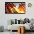thumbnail image 4 of Cuadros Decorativos Taladro redondo completo Dragon Spitfire Diamond Painting Rhinestone Crafts (Y404) Wdftyju embutido en tela, 4 of 9