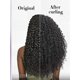 thumbnail image 5 of Extensiones de cabello LUVME Invisible Clip, paquete de 2, rizadas, 14 pulgadas, 220 g, 5 of 9