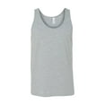 thumbnail image 1 of Bella + Canvas - Unisex Jersey Shirt - Grey Underwear Gym Tops - Workout Men's Tank Tops - Basic Plain Daily Women Tee, 1 of 5