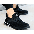thumbnail image 6 of Breathable Steel Toe Shoes Non Slip Industrial & Construction Work Safety Shoes Indestructible Sneakers, 6 of 8