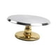 thumbnail image 4 of Base giratoria para pasteles, soporte antideslizante, multiusos, ligero y suave Oro, 4 of 9
