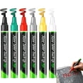 thumbnail image 2 of 5mm Tip Memorial Marker Metal Gravestone Paint Pen Waterproof Permanent Ink Tombstone Lettering Restoration Tool for Granite & Marble(Red), 2 of 4