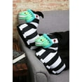 thumbnail image 3 of Ground Up Unisex Plush Sandworm Design Slippers, Closed Toe Multi-color, Small/Medium, 3 of 7