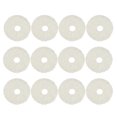 thumbnail image 2 of SHISUYAN 90 Pcs Rondelles de Piano Pièces d'Instruments de Musique Rondelles de Piano en Feutre Petit Anneau Accessoires de Réglage de Piano Gadgets de Clavier Fournitures (Blanc), 2 of 8