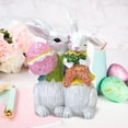 thumbnail image 1 of Easter Resin Figure Cute Easter Decor Animal Sculpture for Garden Desk Table, 1 of 8