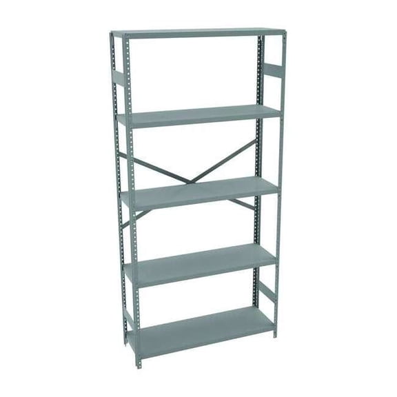 Tennsco Metal Shlvng,Cap:250 lb,12inx72inx36in ESP-1236