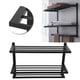 thumbnail image 5 of Toalla De 3 Niveles, Espacio Negro, Soporte De Toalla Montado En La Pared De Aluminio, Colgador, Organizador De , Accesorios, 5 of 7