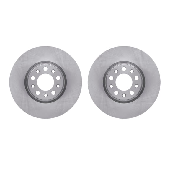 Dynamic Friction Company Front Brake Rotors 6002-39025