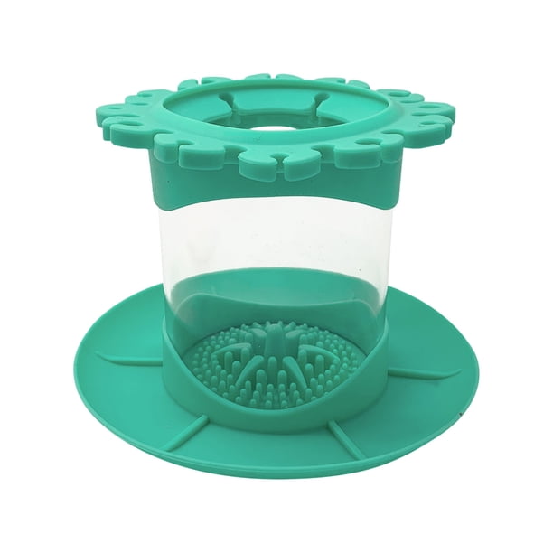 Limited Time Offer! Paint Brush Cleaner Rinse Cup Fine Art, Studio, Classroom | Brushes Holder & Silicone Cleaning Tool For Acrylic, Watercolor, And Water-Based Mediums