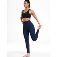 thumbnail image 2 of Cadmus Butt Lifting No Front Seam Workout Leggings for Women Tummy Control High Waist Seamless Pilates, Casual, Gym, Running, 2 of 8