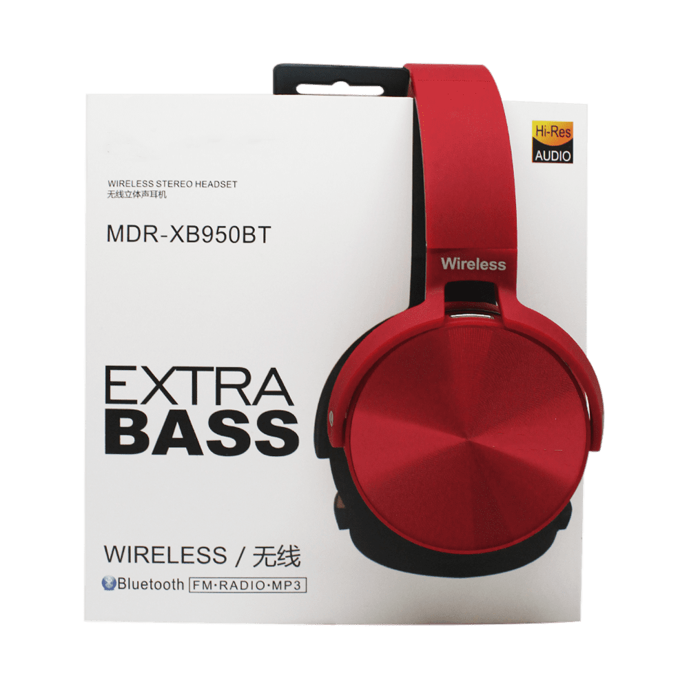 Audífonos Bluetooth Diadema Tipo Sony Genérica MDR-XB950BT El