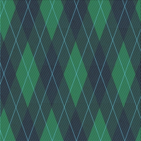 Ahgly Company Indoor Square Patterned DarkSlateGray or DarkSlateGrey Green Area Rugs, 4' Square