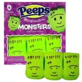 thumbnail image 2 of Halloween Peeps Candy Bundle - 4 Pack of Marshmallow Peep's - Perfect Halloween Candy, Fall Candy, Trick Or Treat Candy - Monsters - 12 Ounces, 2 of 2