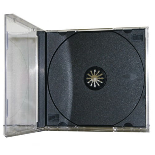 CheckOutStore 100 STANDARD Black CD Jewel Case (Assembled)