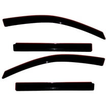 Auto Ventshade [AVS] In-Channel Ventvisor / Window Deflectors | Fits 2010-2017 GMC Terrain, 4 pcs. | Smoke-194167