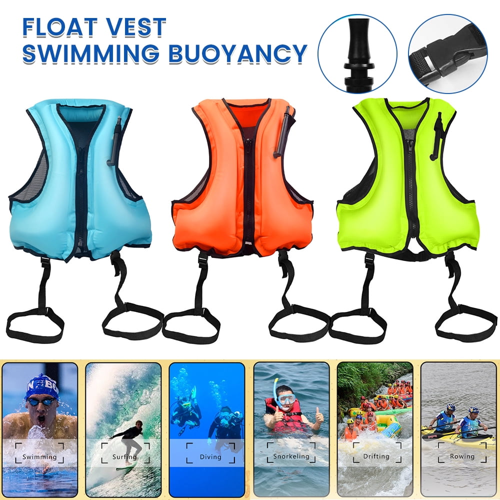 Details about   Elastic Floating Clothes Life Jacket For Adult Waterproof Rescue Safety Vest New 