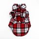 thumbnail image 2 of Ropa Para Perros XS, Camiseta Para Perros Con Solapa A Cuadros Para Cachorros, 2 of 7