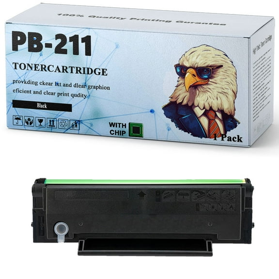 PB-211 Black Toner Cartridge High Yield Replacement for Pantum P2502W P2500W M6552NW M6550NW M6600NW M6602NW Series Printer,with Chip