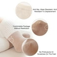 thumbnail image 3 of Calcetines Laklulu para bebés, niños y niñas: 5 pares de calcetines de algodón de punto grueso, cálidos y sin costuras para niños pequeños, calcetines de algodón para niños, 3 of 5