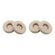 thumbnail image 4 of Injueey Cojín de cuero para auriculares, almohadilla para los oídos con cancelación de ruido, almohadillas profesionales para los oídos, champán 2Conjunto, 4 of 6