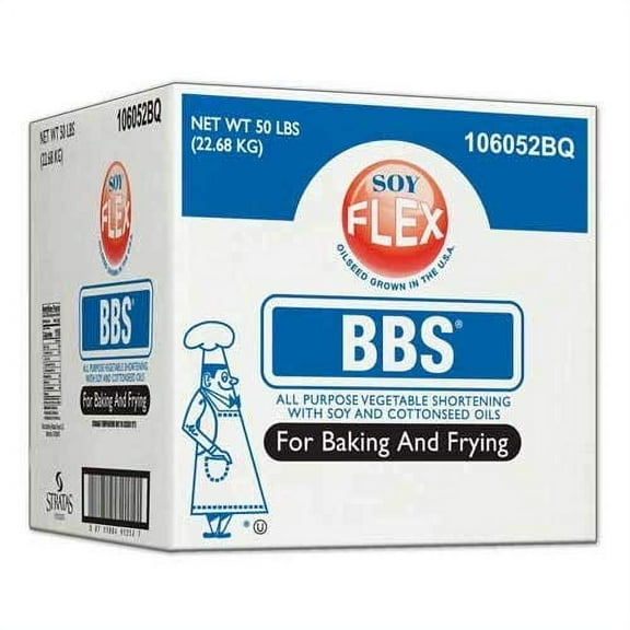 Bbs Soy Flex All Purpose Shortening, 50 Pound -- 1 each.