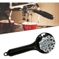 thumbnail image 2 of Cafe Machine Brush, Silicone Coffee Machine Brush Compact Size Soft Film Design for 57‑59mm Brewing Head for Kitchen(Black), 2 of 5