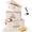 Beige, variant on Kitchen Vegetable Storage Set of 3, Metal Onion Garlic Potato Storage Set, Kitchen Canisters Vegetable Keeper Containers with Aerating Holes and Wooden Lid (Red)