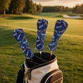 thumbnail image 5 of Yuyamidu Aesthetic Dragonfly Golf Club Head Covers PU Leather Driver Headcover, Fairway Wood Head Cover, Golf Hybrid Head Cover for Women, Blue, 5 of 7