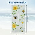 thumbnail image 2 of BANET Beach Towel Bath Sheet Towels for Women Girls Kids Men Quick Dry Towel (Flower and Bee) 30x60in, 2 of 8