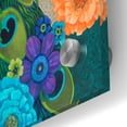 thumbnail image 3 of Epic Art 'Floral Peacock' by David Galchutt, Acrylic Glass Wall Art, 24"x36", 3 of 8